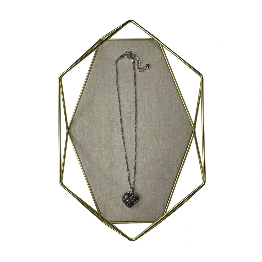 Brighton | Diamond Lace Silver Tone Clear Crystals‎ Reversible Necklace 16” $78
